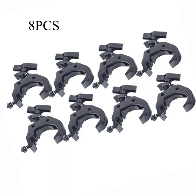 Universal DJ Stage Lighting Trussing Clamp Fits 1.57-2" Tubing Pipe 8 Pack 330Lb