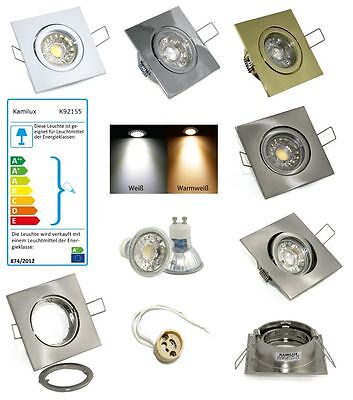 Riflettore LED COB Da Incasso Spot Lisa RETTANGOLARE Power LED lampada da soffitto 230v 7w = 52w 