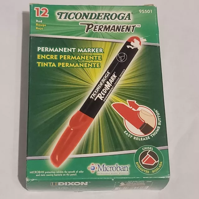 Ticonderoga RediSharp Plus Permanent Marker