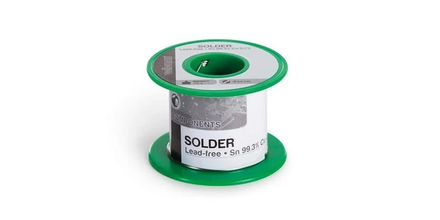 VELLEMAN SALDATRICE SENZA PIOMBO SN99,3% - CU0,7% 0,6mm 100g