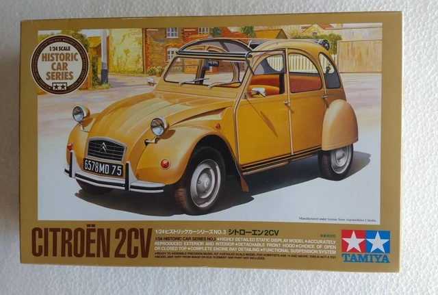 Plastic Model 2Cv Citroen 1/24 Tamiya