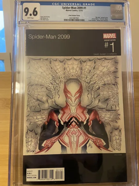 Spider-Man 2099 #1 CGC 9.6 Chan Hip Hop Variant Cover Kanye West Homage