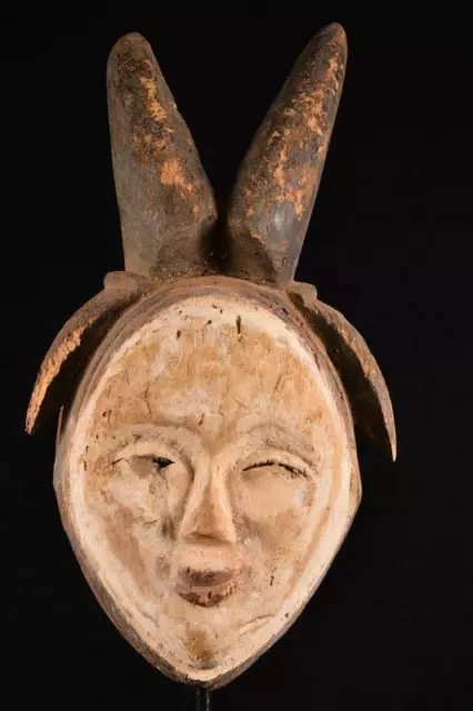 18450 Afrikanische Alte Lumbo Maske / Mask Gabun