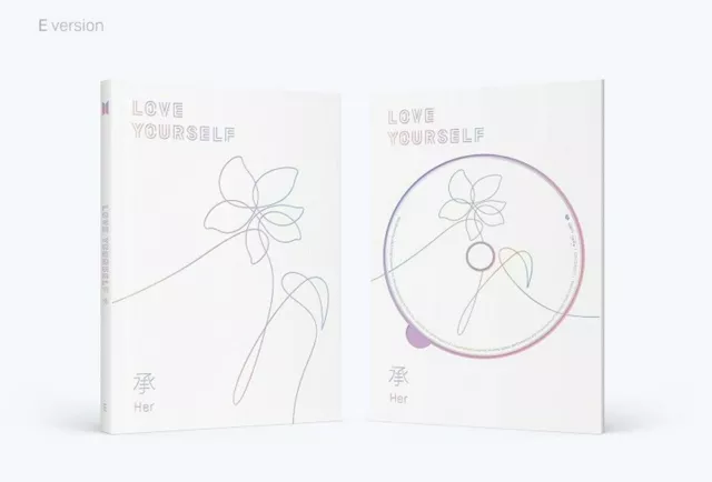 BTS-[Love Yourself'Her'] 5th Mini Album E Ver CD+BTS Poster+Book+Card+etc+Gift