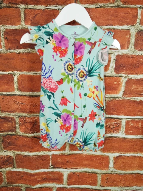 Pacchetto Bambina Età 6-9 Mesi Bluezoo Next Bhs M&S Pinofore Tops 74Cm 2