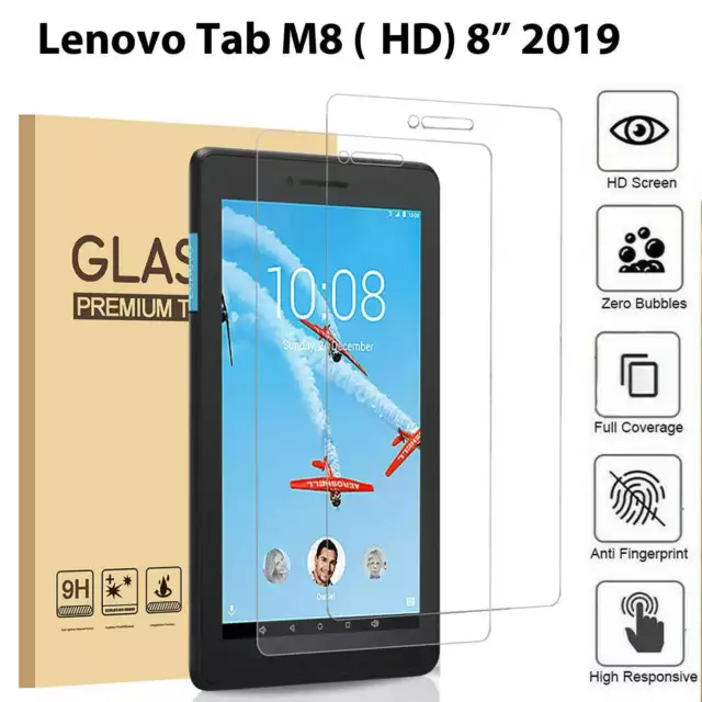 2x Tempered Glass Screen Protector Cover Lenovo Tab M8 TB-8505F / TB-8505X 2019