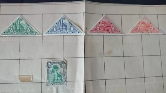 lot de 5 timbres Colonies Portugaises Mozambique