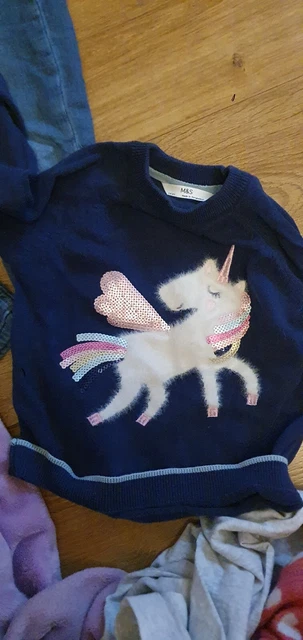Girls clothes bundle age 4-6years Inc unicorn all in one 7