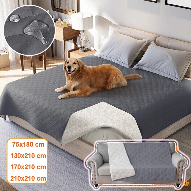 Waterproof Non-Slip Pet Mattress Sofa Bedspread Protector Mat Dog Pet Blanket