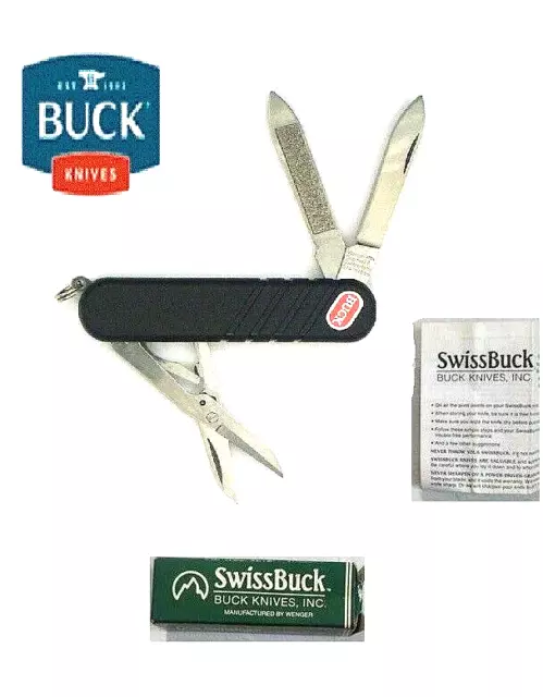 Genuine Buck Knives Swiss pocket knife NOS Legend