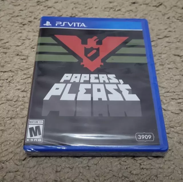  Papers, Please (Limited Run Games #224) - Playstation Vita :  Video Games