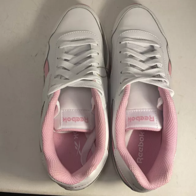 Reebok Royal CLJOG 3.0 Sneaker Unisex Big Kid Size 6 Or Women Size 8 Light Pink 2