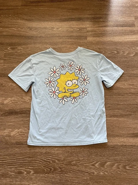 20TH CENTURY FOX The Simpsons Lisa Simpson Size XL Blue T-Shirt $24.88