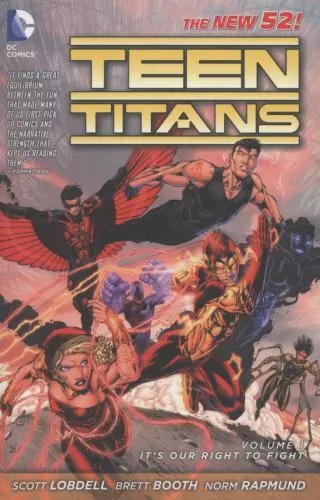 Teen Titans Trade Paperback Tpb The New 52 It's Our Right To Fight Volume 1 Dc
