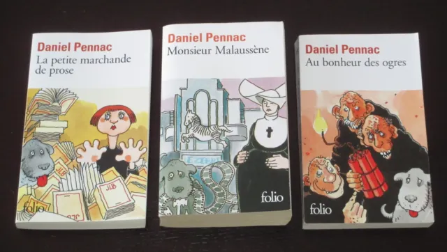 LOT DE 3 livres de Daniel Pennac : comme un roman - journal d'un corps EUR  28,00 - PicClick FR