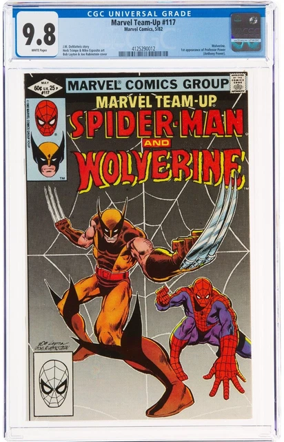 Marvel Team-Up #117 9.8 CGC White Pages SPIDER-MAN Wolverine