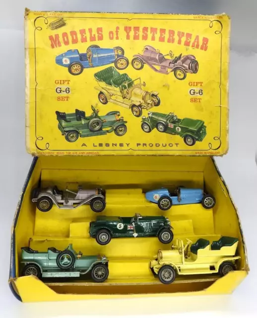 MATCHBOX MODELS OF Yesteryear Rare Emballe G 6 Veteran Vintage Voiture Gift EUR 198 55 PicClick FR
