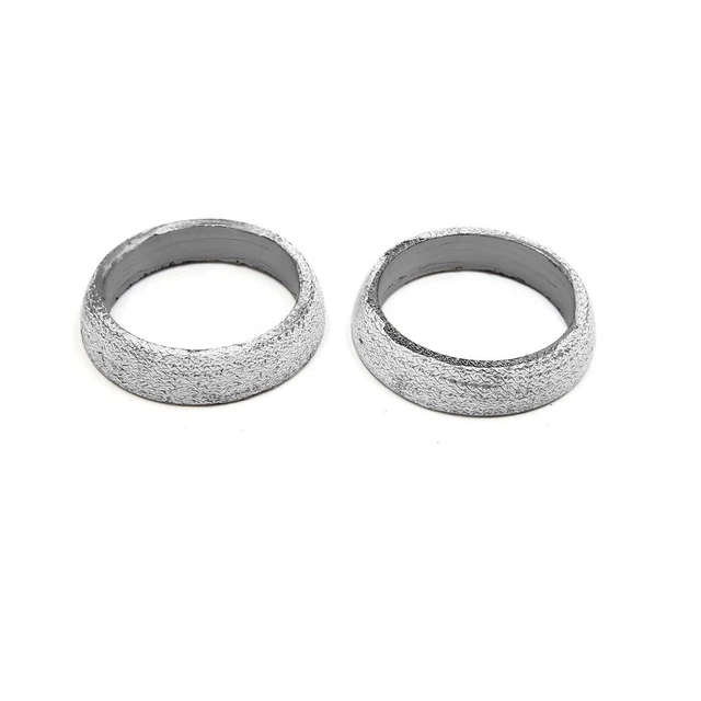 2PCS 60mm interne Dia Auto échappement essai tuyau collecteur Tuyeau Donut Joint