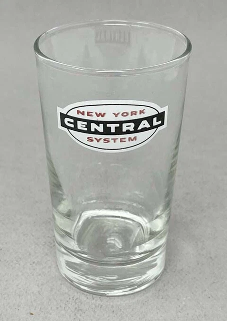 NEW YORK CENTRAL RR 1950s JUICE GLASS