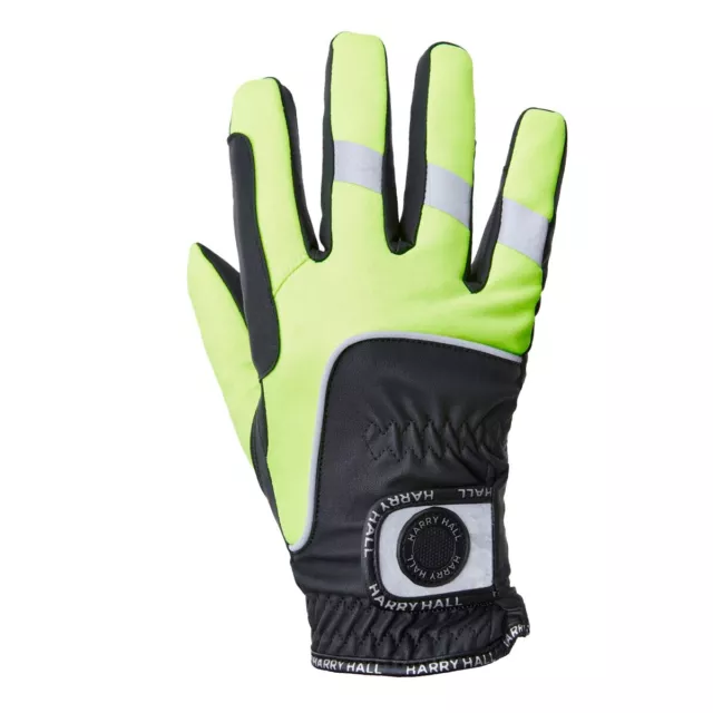 Harry Hall Waterproof Riding Glove Yellow