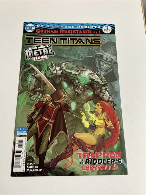 Teen Titans 12 1st Print 1st Appearance of The Batman Who Laughs NM Copy