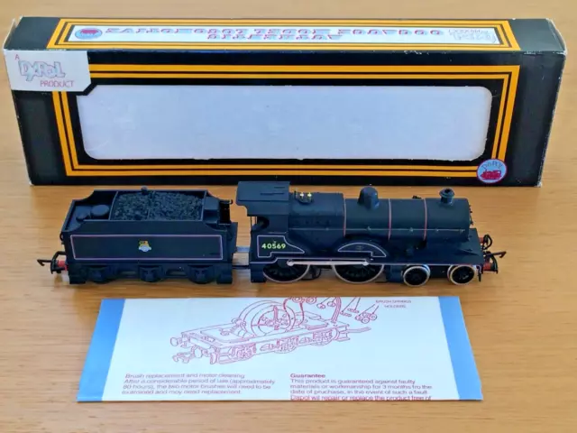 OO gauge Dapol boxed mint BR black class 2P tender loco No.40569