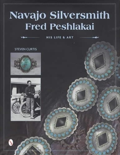 Navajo Silversmith Fred Peshlakai Life & Art Southwest Native Amer Jewelry Refer