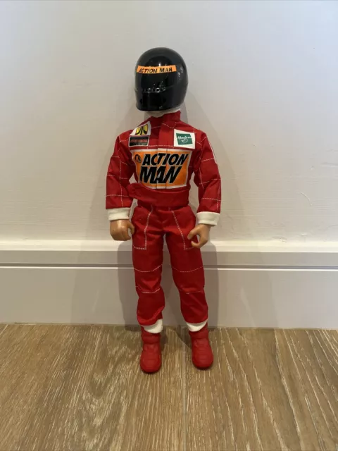 Action Man - F1 Formula One Grand Prix Racing Car Driver 1999 Vintage Hasbro