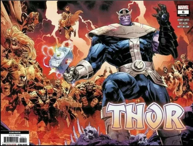 Thor #6 Marvel 2020. Second Printing Variant BLack Winter Appearance