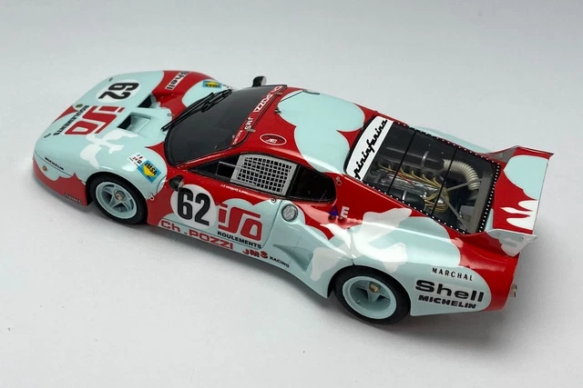 Bang 7168; Ferrari Dino 246 GTS; 1972 24h Le Mans 17th; Laffeach & Doncieux; RN46 93990 Bang 7168; Ferrari Dino 246 GTS; 1972 24h Le Mans 17th; Laffeach & Doncieux; RN46 93990