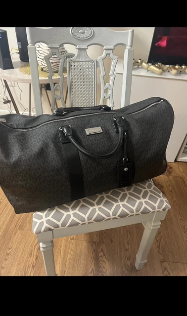 Michael Kors Hudson Logo Weekender Duffle Bag Travel Gym Unisex