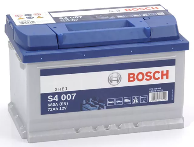 Bosch S4007 Batterie de Voiture 72A/h-680A