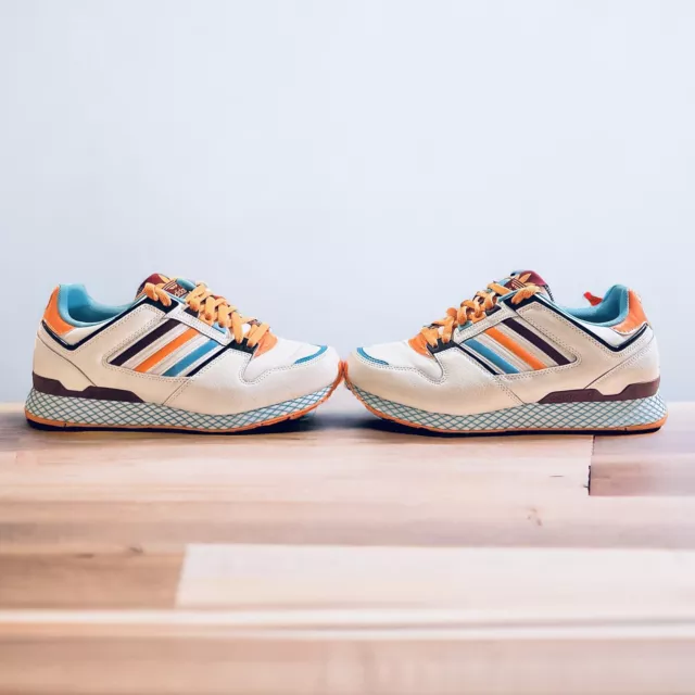 Adidas ZXZ ADV Originals Trefoil - Orange White Blue / Men’s Size 9.5 US 3