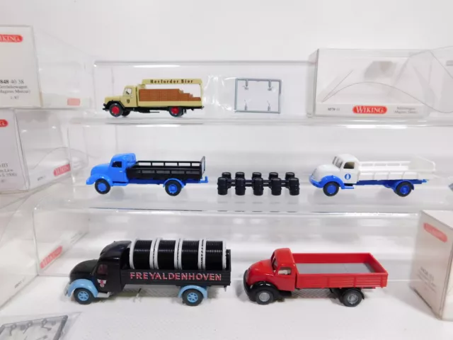 DJ489-0,5 #5x wiking H0 1:87 Camion Magirus 0426 0570 0855 848 Herford Mint+ 2