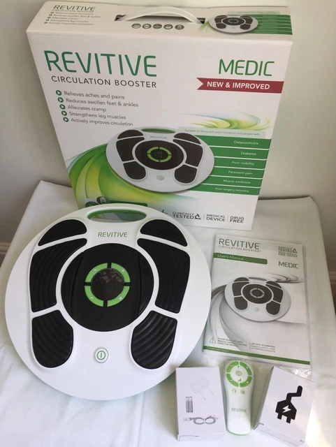 REVITIVE MEDIC CIRCULATION Booster 3156AD; Body Pads, Remote, Adaptor ...
