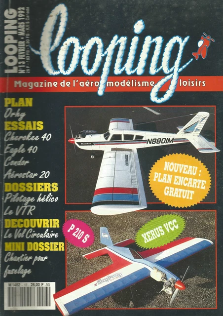 Plan Encarté Looping N°50 - Libellule / Totem Jupiter Spitfire Lucy Gabarit - Occasion