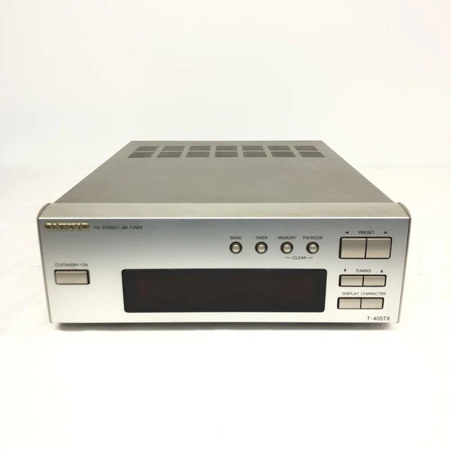 ONKYO T-405TX Fm Stereo/Sintonizzatore AM [funzionamento confermato]