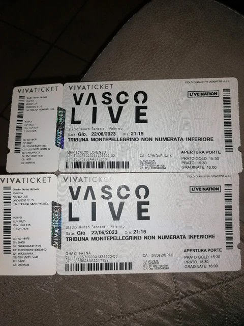 biglietti vasco rossi 2023 palermo