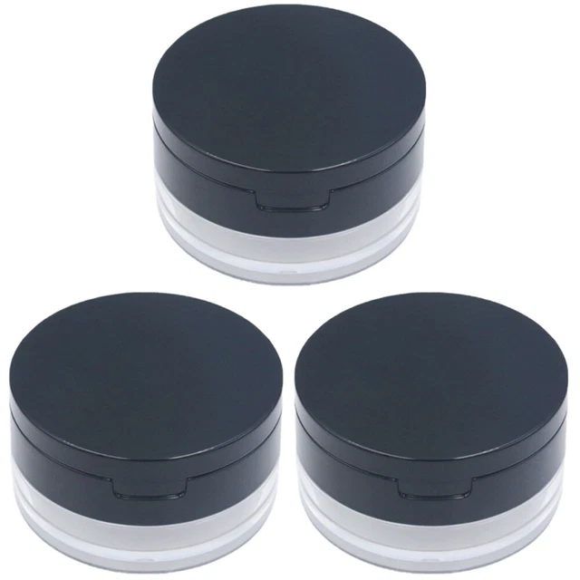 3 PCS Puderdose Mit Spiegel Behälter Für Lipgloss Aufbewahrungskiste