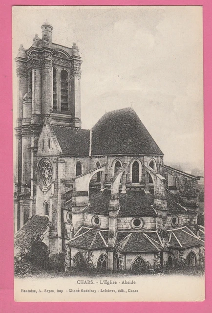 95 - CHARS - L'Eglise - Abside
