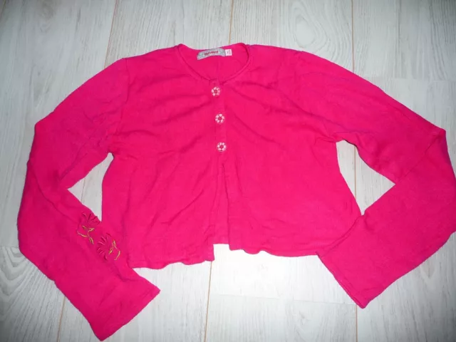 T-shirt enfants à manches longues framboise 128 Unico / Rosa | Leroy Merlin