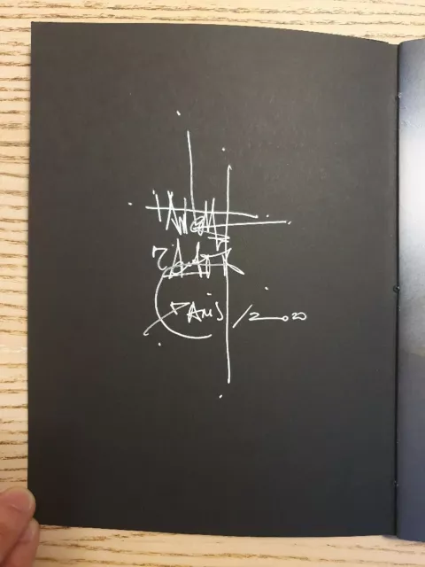 Antoine d'Agata -  livre signé - Francis Bacon - signed book - 1000 copies 2