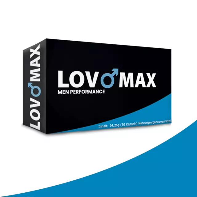 Lovo Max + Lovoforte Dose 1+1  Für Sie &Ihn 60 Kapseln Starkes Potenzmittel