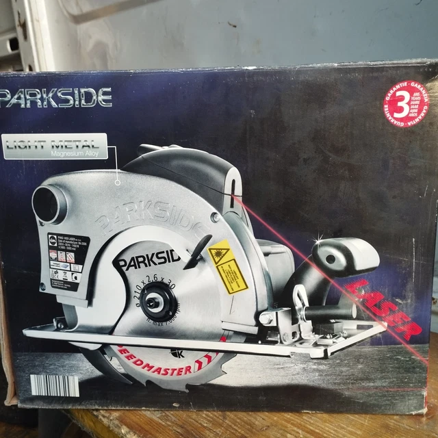 SEGA CIRCOLARE A Batteria Parkside Phks 1450 Laser per Legno EUR 80,00