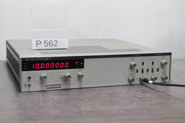 AGILENT HP 5328A UNIVERSAL COUNTER 2x100MHz Opt.SC72A HP 3052A System # P562 3