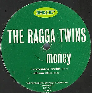 The Ragga Twins - Money (12", Promo)