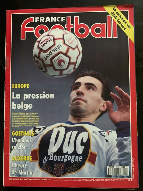 Carte Rookie Eric Cantona - AJ Auxerre - Années 80 - The King - Neuf