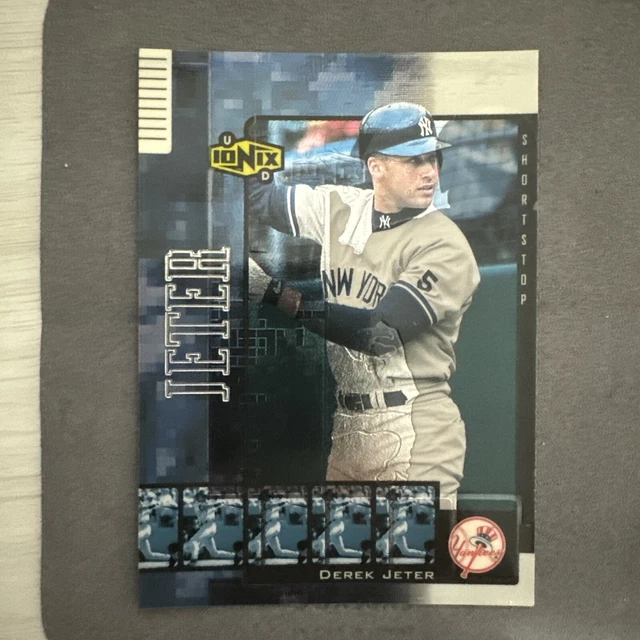 Derek Jeter Auto 2000 UD Ionix レア Derek Jeter Auto 2000 UD Ionix レア