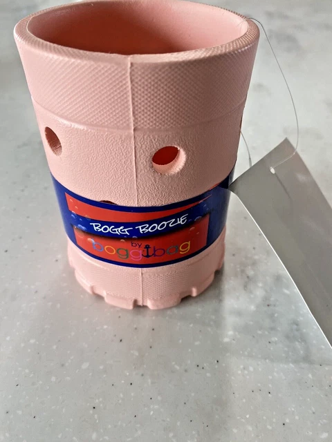 Bolso Bogg Boozie Koozie regular lata soporte para beber rosa claro CERVEZA enfriador NUEVO $15