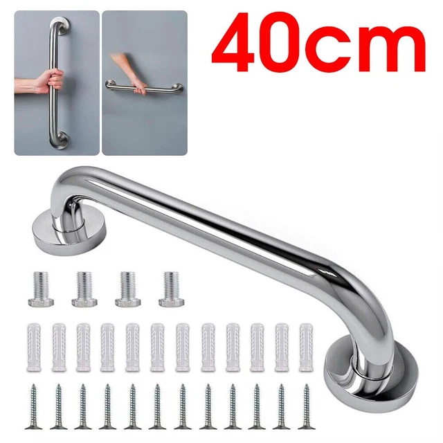 40cm Shower Tub Bathroom Bath Safety Handle Grab Handrail Bar Suction Cup Grip